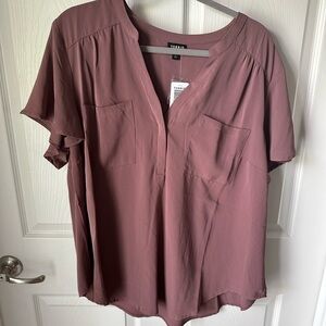 Torrid Mauve Blouse